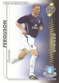 Duncan Ferguson Everton 2005/06 Shoot Out #144